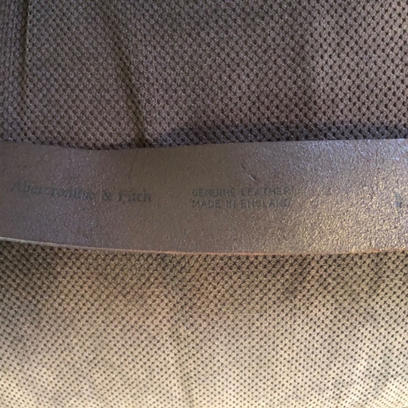 Abercrombie & Fitch Brown Double Ring Belt (Vintage) Good Condition Size M/L - Picture 2 of 5